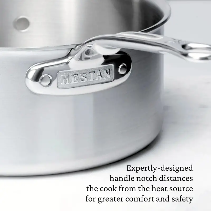 Hestan 20cm/3.0qt Open Saucepan - Set of 2