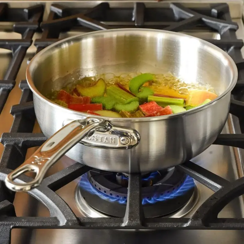Hestan 20cm/2qt Open Saucier - Set of 2