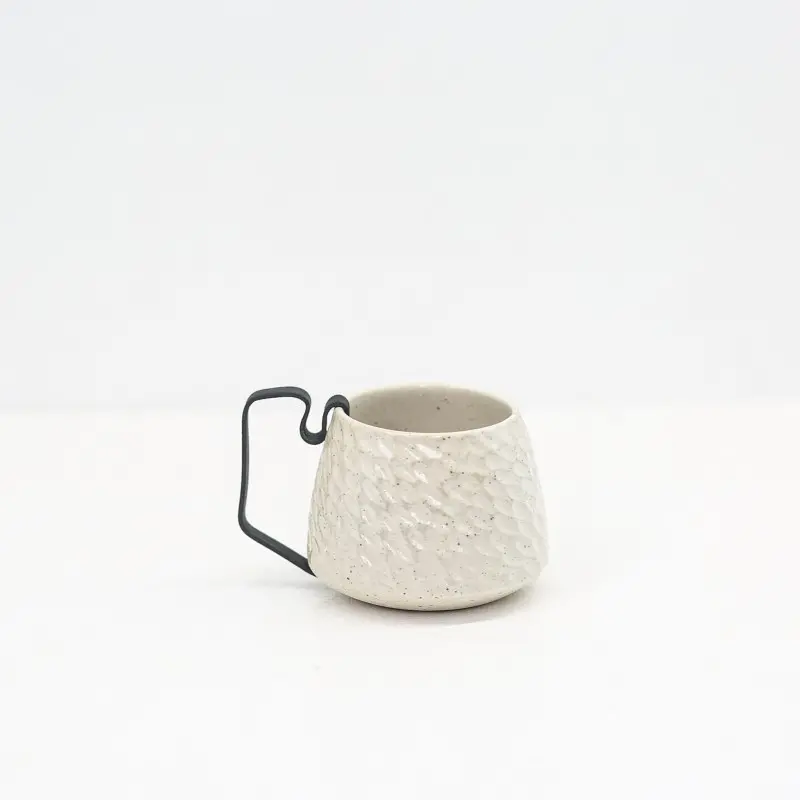 Handcrafted Elegant Small Ceramic Cup - 5.5 cm Dia - 5.5 cm Height - 120 ml - Case of 12 Handcrafted Elegant Small Ceramic Cup - 5.5 cm Dia - 5.5 cm Height - 120 ml - Case of 12