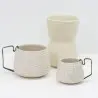 Handcrafted Elegant Large Ceramic Mug - 8.5 cm Dia - 13 cm height - 520 ml volume - Case of 12