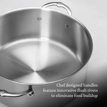 Hestan 30cm/9qt Open Rondeau (120mm height) - Set of 2