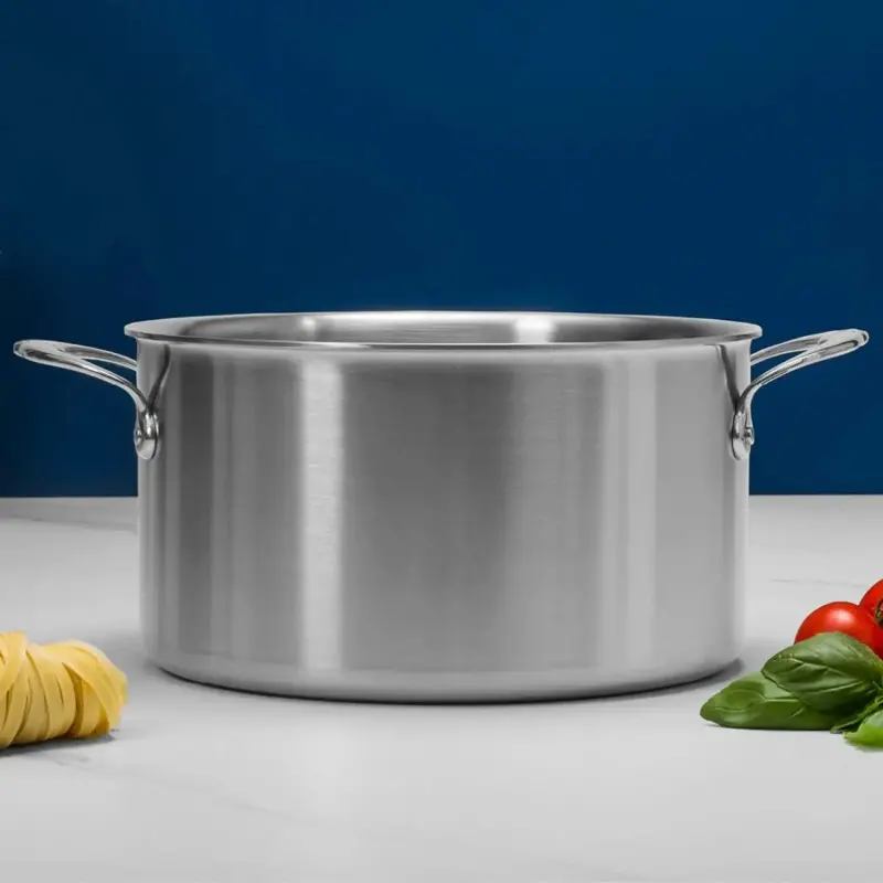 Hestan 30cm/12qt Open Stockpot (165mm height) - Set of 2 Hestan 30cm/12qt Open Stockpot (165mm height) - Set of 2