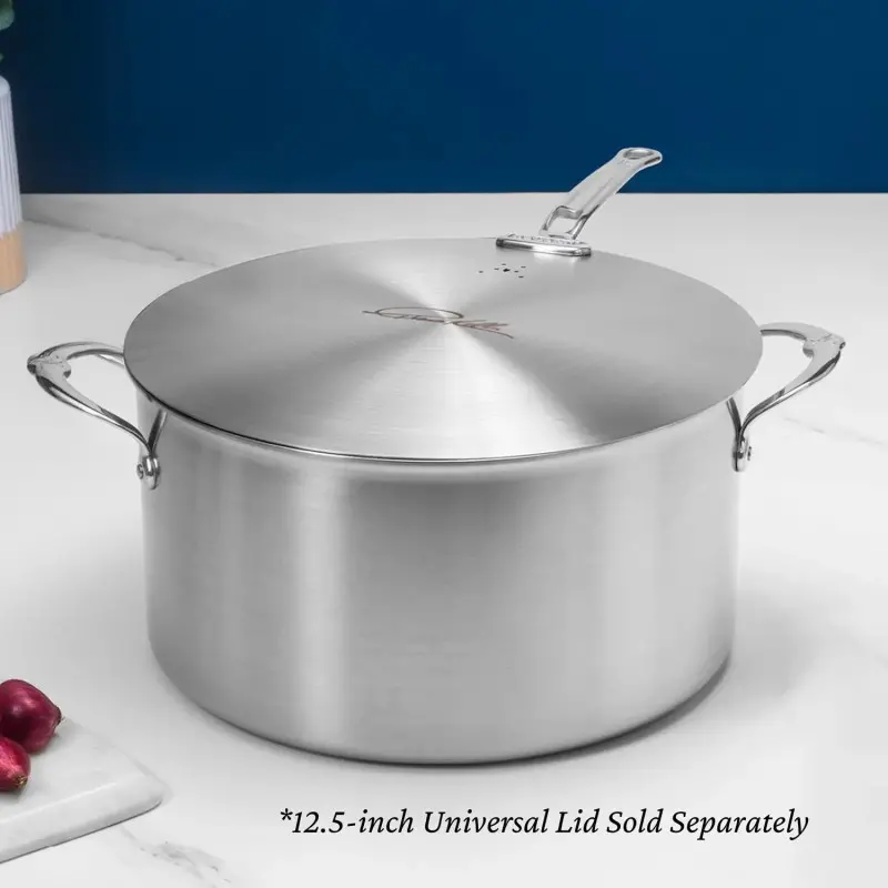 Hestan 30cm/12qt Open Stockpot (165mm height) - Set of 2 Hestan 30cm/12qt Open Stockpot (165mm height) - Set of 2