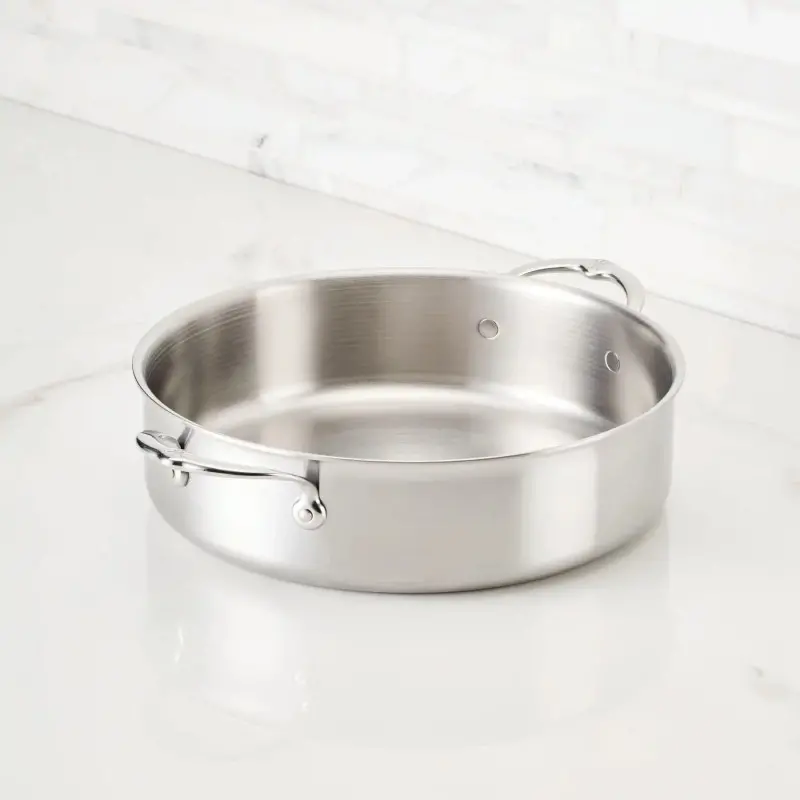 Hestan 30cm/6qt Open Rondeau (81mm height) - Set of 2 Hestan 30cm/6qt Open Rondeau (81mm height) - Set of 2