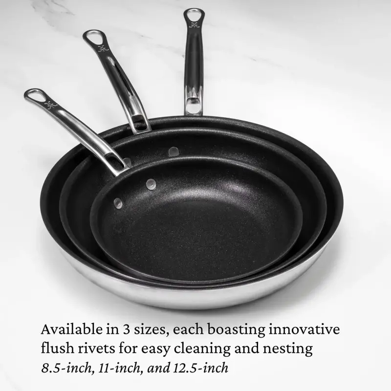 Hestan 22cm/8.5" Open Nonstick Skillet - Set of 2 Hestan 22cm/8.5" Open Nonstick Skillet - Set of 2