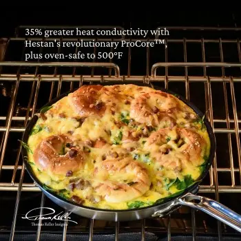 Hestan 22cm/8.5" Open Nonstick Skillet - Set of 2