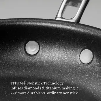 Hestan 22cm/8.5" Open Nonstick Skillet - Set of 2