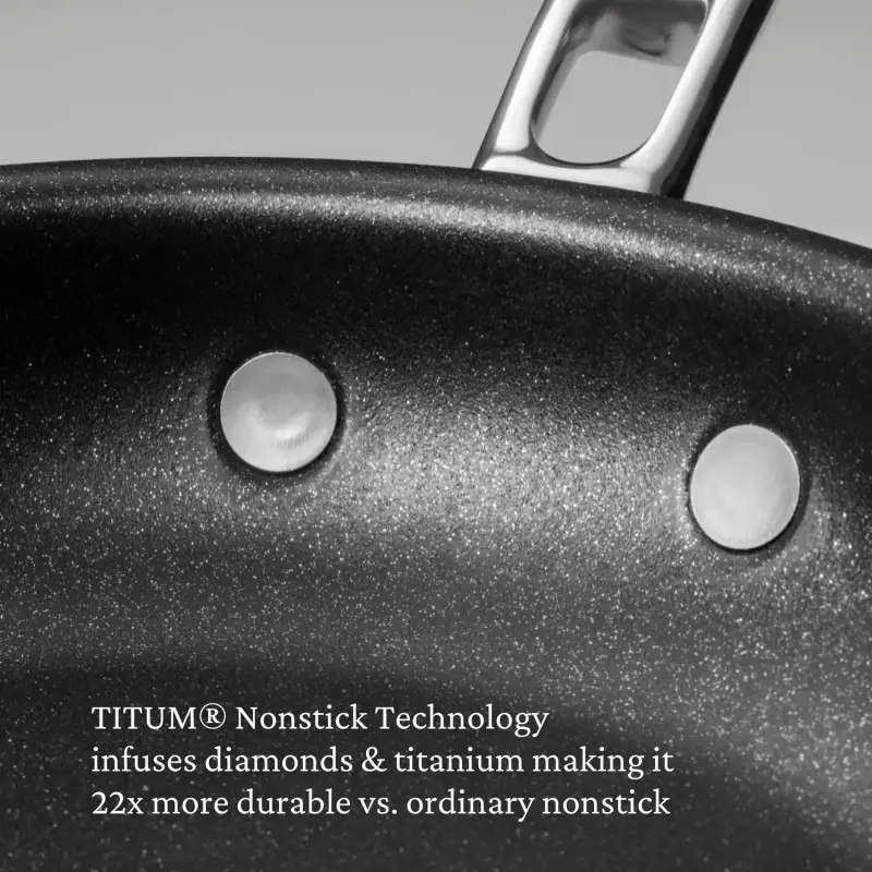Hestan 22cm/8.5" Open Nonstick Skillet - Set of 2 Hestan 22cm/8.5" Open Nonstick Skillet - Set of 2