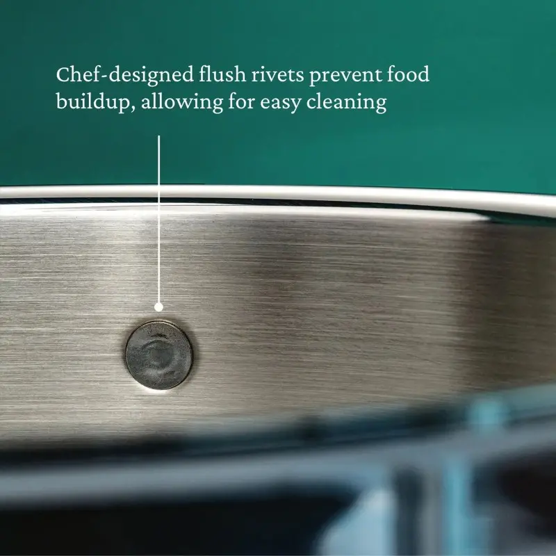 Hestan 1.5qt Covered Saucepan (16cm) - Set of 2 Hestan 1.5qt Covered Saucepan (16cm) - Set of 2
