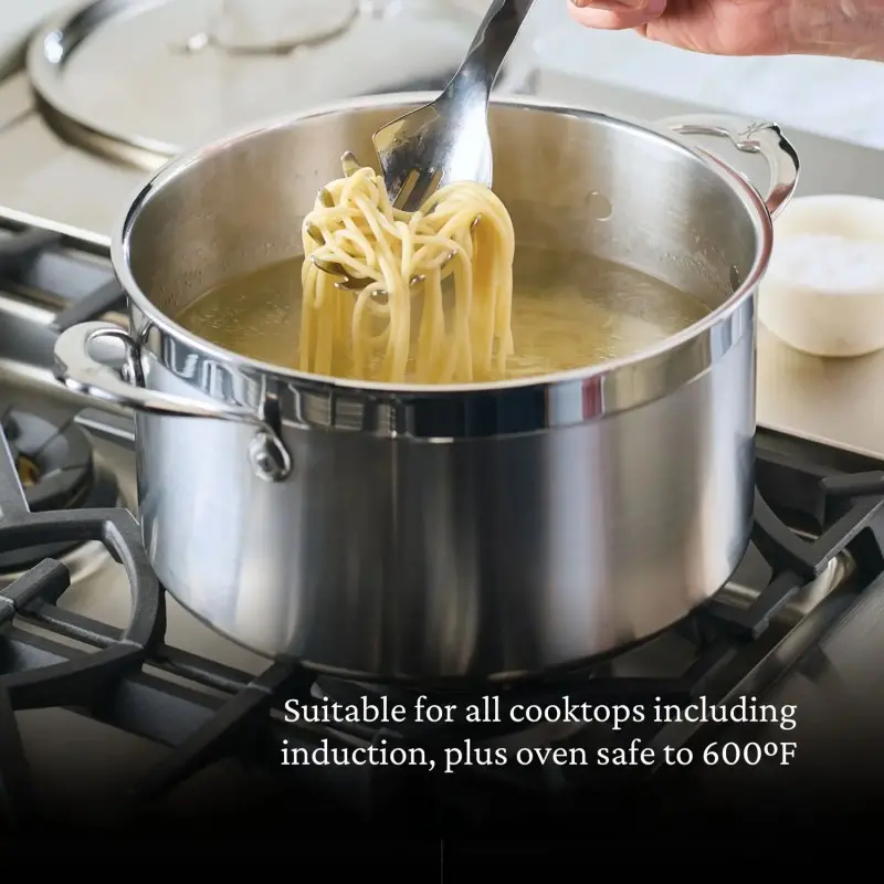Hestan 8.0qt Covered Stockpot (26cm) - Set of 2 Hestan 8.0qt Covered Stockpot (26cm) - Set of 2