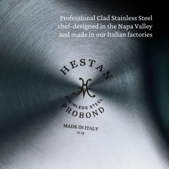 Hestan 3.5qt Covered Sauté Pan w/helper handle (26cm) - Set of 2