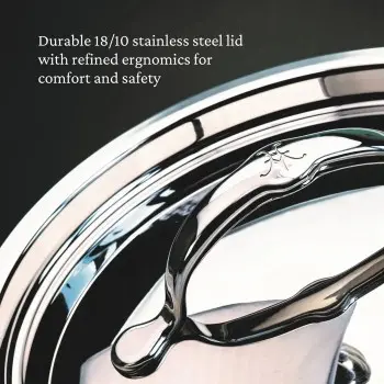 Hestan 3.5qt Covered Sauté Pan w/helper handle (26cm) - Set of 2