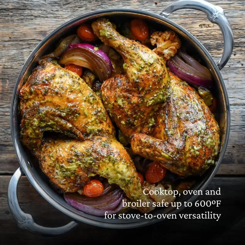 Hestan 3.5qt Covered Braiser/Sauteuse (26cm) - Set of 2