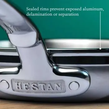 Hestan 5.0qt Covered Essential Pan w/helper handle (28cm) - Set of 2