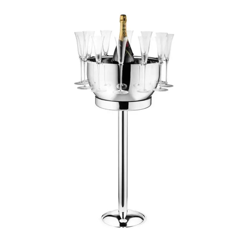 Designer Stainless Steel Suolo Bucket Stand - Riva