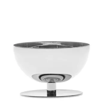 Designer Stainless Steel Leona Dessert Bowl with Spoon 250 mL