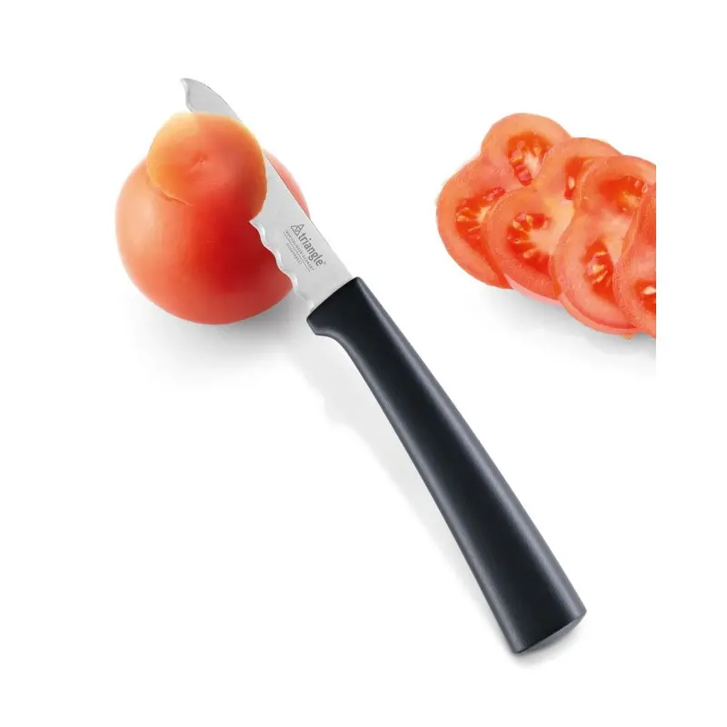 Triangle Serrated Tomato Knife - 10 cm