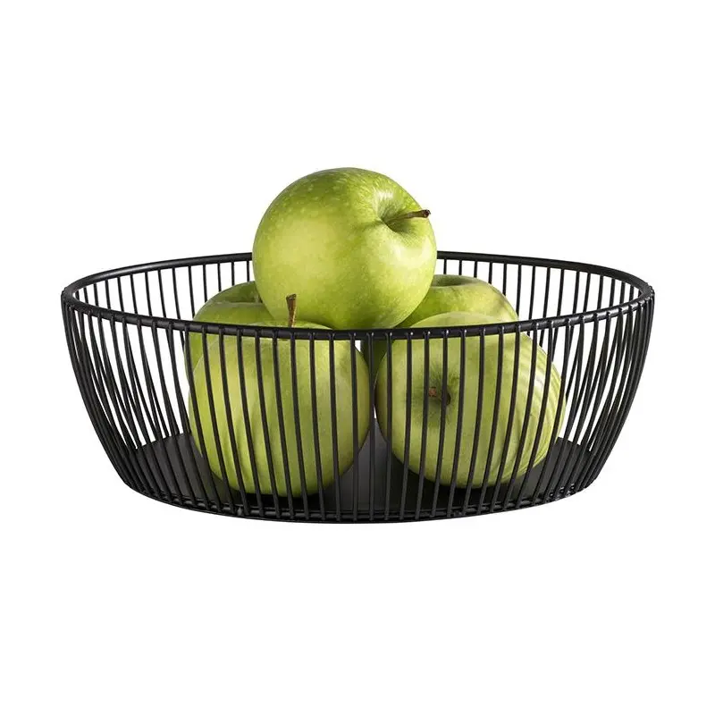 APS Basket 9-1/2" x 7-1/2" oval black metal stackable Svart APS Basket 9-1/2" x 7-1/2" oval black metal stackable Svart