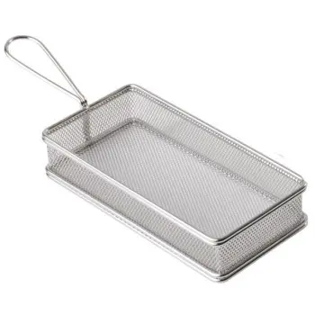 APS Fry Basket 10-1/4" x 5-1/8" stainless steel Snackholder