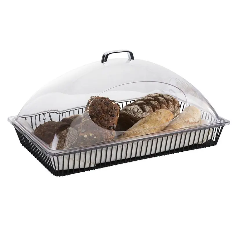 APS Basket Gastronorm 1/1 20-7/8" x 12-3/4" black metal rectangular Urban