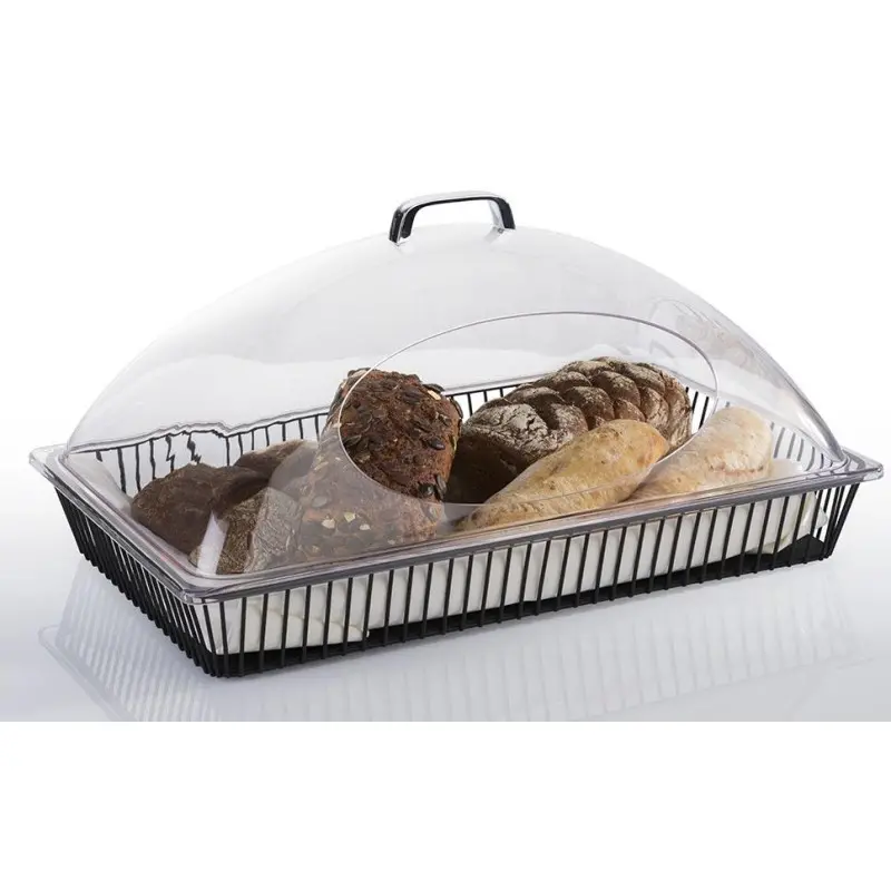 APS Basket Gastronorm 1/1 20-7/8" x 12-3/4" black metal rectangular Urban
