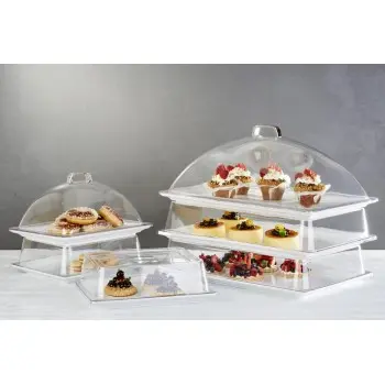 APS Cover Gastronorm 1/2 12.875" x 10.5" x 3.75" H polycarbonate clear