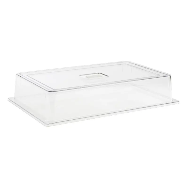 APS Cover Gastronorm 1/1 20.875" x 12.875" x 3.75" H polycarbonate clear APS Cover Gastronorm 1/1 20.875" x 12.875" x 3.75" H polycarbonate clear