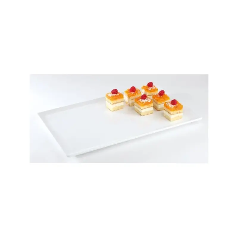 APS Tray Gastronorm 1/1 20.875" x 12.875" x 1.25" H melamine white Pure - Case of 4