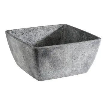 APS Bowl 50.75 oz. melamine patterned concrete Element - Case of 4