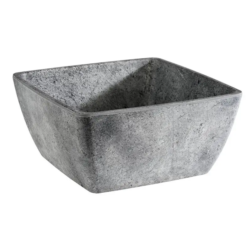 APS Bowl 50.75 oz. melamine patterned concrete Element - Case of 4 APS Bowl 50.75 oz. melamine patterned concrete Element - Case of 4