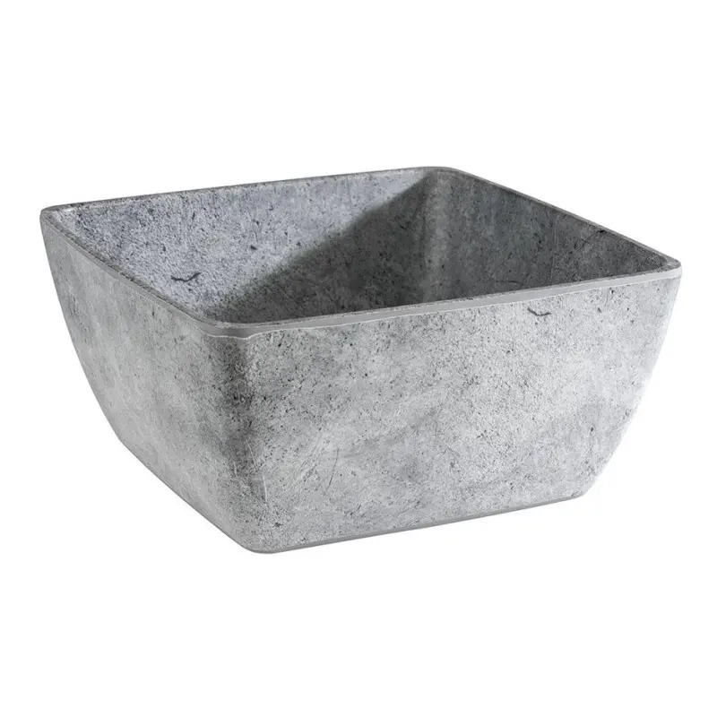 APS Bowl 128.5 oz. melamine patterned concrete Element - Case of 4
