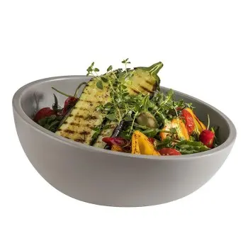APS Bowl 49.125 oz. melamine concrete look Element - Case of 3