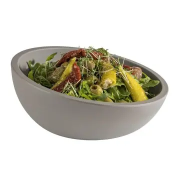 APS Bowl 23.75 oz. melamine concrete look Element - Case of 4