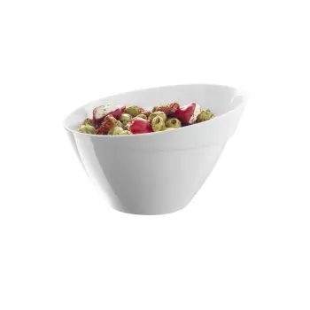 APS Bowl 84.625 oz. melamine white Balance - Case of 8