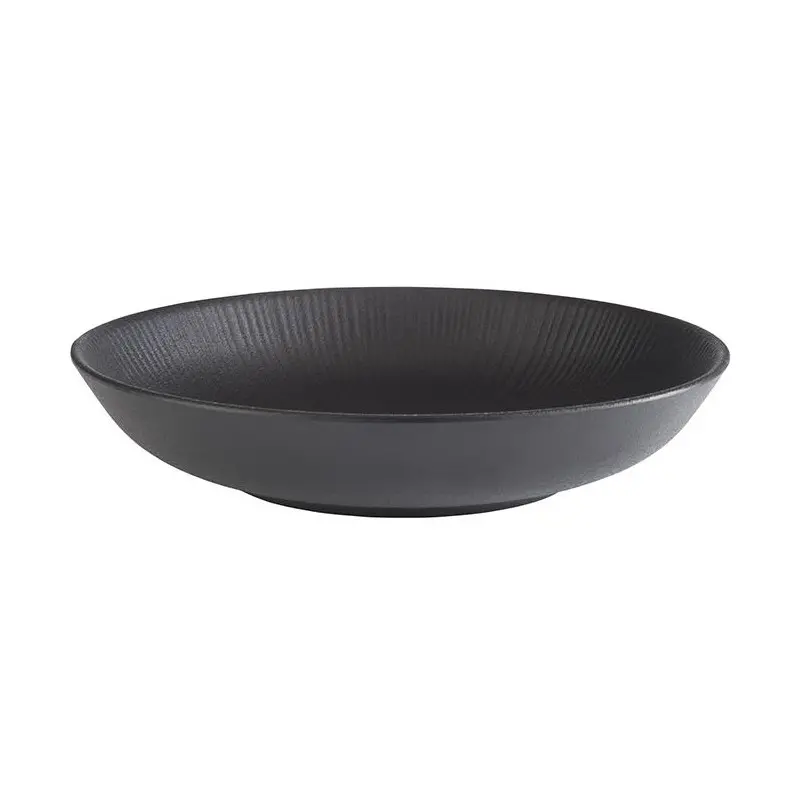APS Nero Bowl 27 oz. melamine black - Case of 6 APS Nero Bowl 27 oz. melamine black - Case of 6