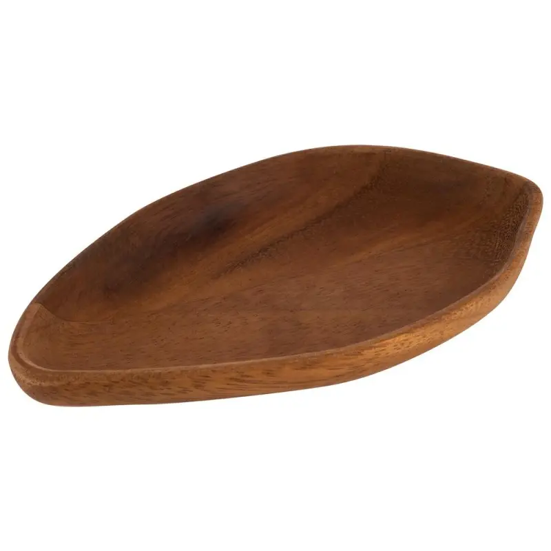 APS Serving Bowl 6.5" x 3.5" x 0.75" organic wood Acacia APS Serving Bowl 6.5" x 3.5" x 0.75" organic wood Acacia