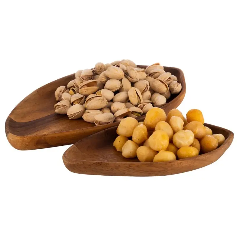 APS Serving Bowl 6.5" x 3.5" x 0.75" organic wood Acacia APS Serving Bowl 6.5" x 3.5" x 0.75" organic wood Acacia