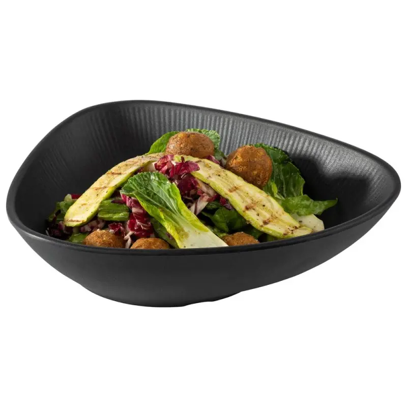 APS Nero Bowl 27 oz. melamine black - Case of 6 APS Nero Bowl 27 oz. melamine black - Case of 6
