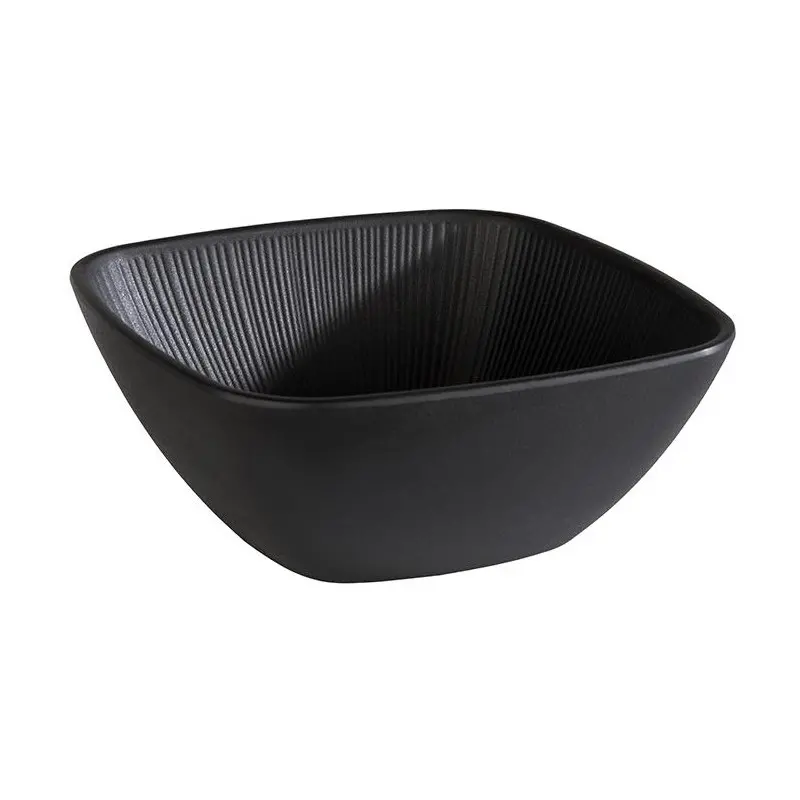 APS Nero Bowl 50.7 oz. melamine black - Case of 6 APS Nero Bowl 50.7 oz. melamine black - Case of 6