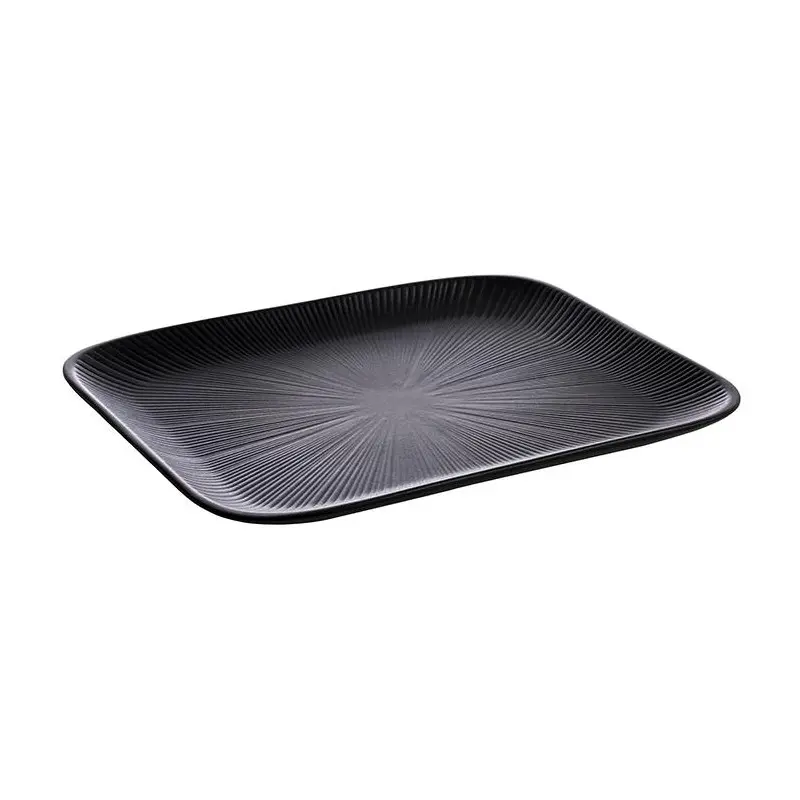 APS Nero Tray Gastronorm 1/2 12.75" x 10.5" melamine black - Case of 6 APS Nero Tray Gastronorm 1/2 12.75" x 10.5" melamine black - Case of 6