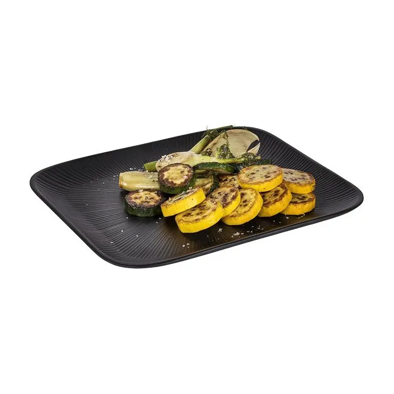 APS Nero Tray Gastronorm 1/2 12.75" x 10.5" melamine black - Case of 6 APS Nero Tray Gastronorm 1/2 12.75" x 10.5" melamine black - Case of 6