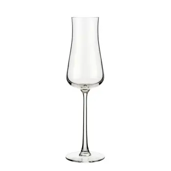 Libbey Virtuoso Flute Glass 8 oz. glass HD2 Rim & Foot - Case of 12