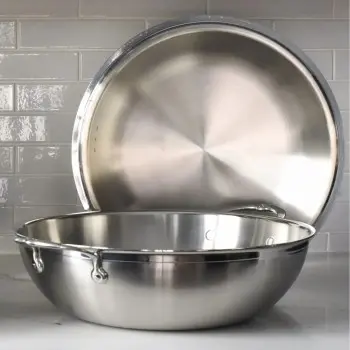 Hestan 7.5qt - 14" Covered Wok (36cm) - Set of 2