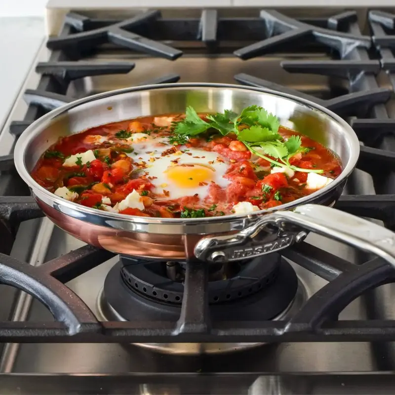 Hestan 8.5" Open Skillet (22cm) - Set of 2