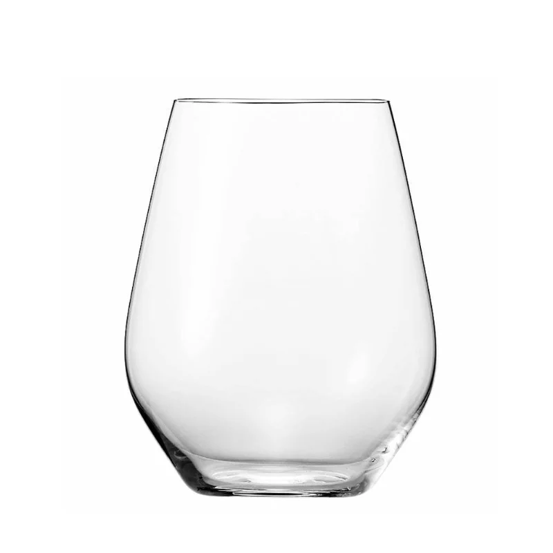 Spiegelau Red Wine Glass 15.5 oz. stemless Crystal Authentis Casual - Case of 12