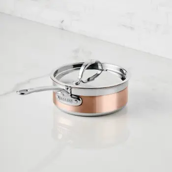 Hestan 2.0qt Covered Saucepan (18cm) - Set of 2