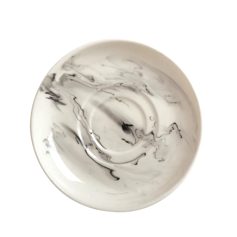 Libbey Round Cream Soup Saucer 6-1/2" dia. porcelain Smoke - Case of 36