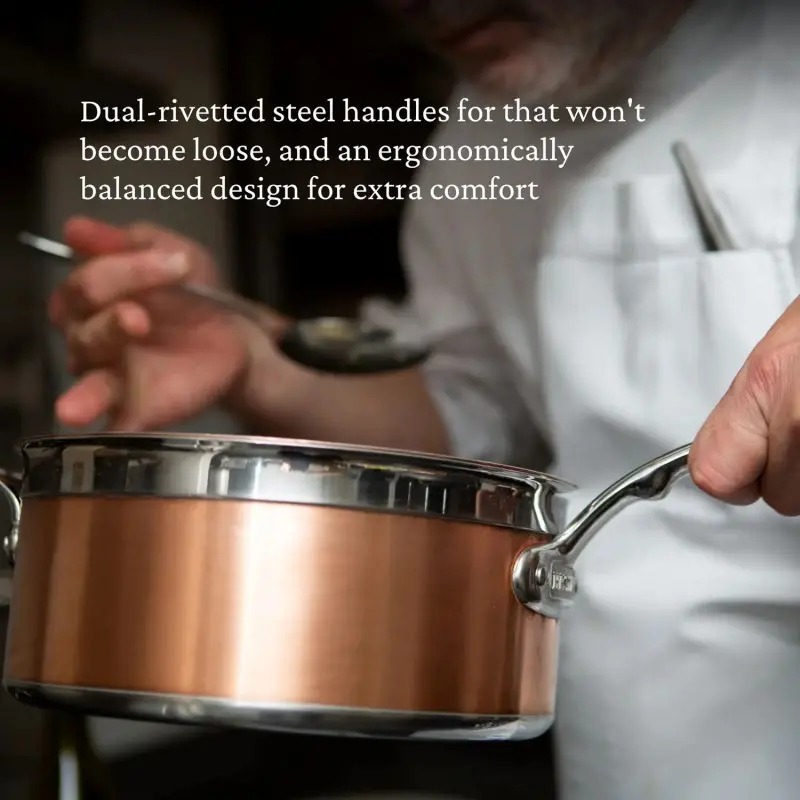 Hestan 3.0qt Covered Saucepan (20cm) - Set of 2 Hestan 3.0qt Covered Saucepan (20cm) - Set of 2