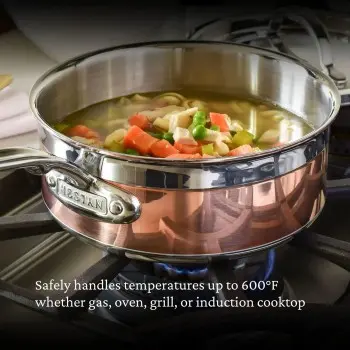 Hestan 3.0qt Covered Saucepan (20cm) - Set of 2