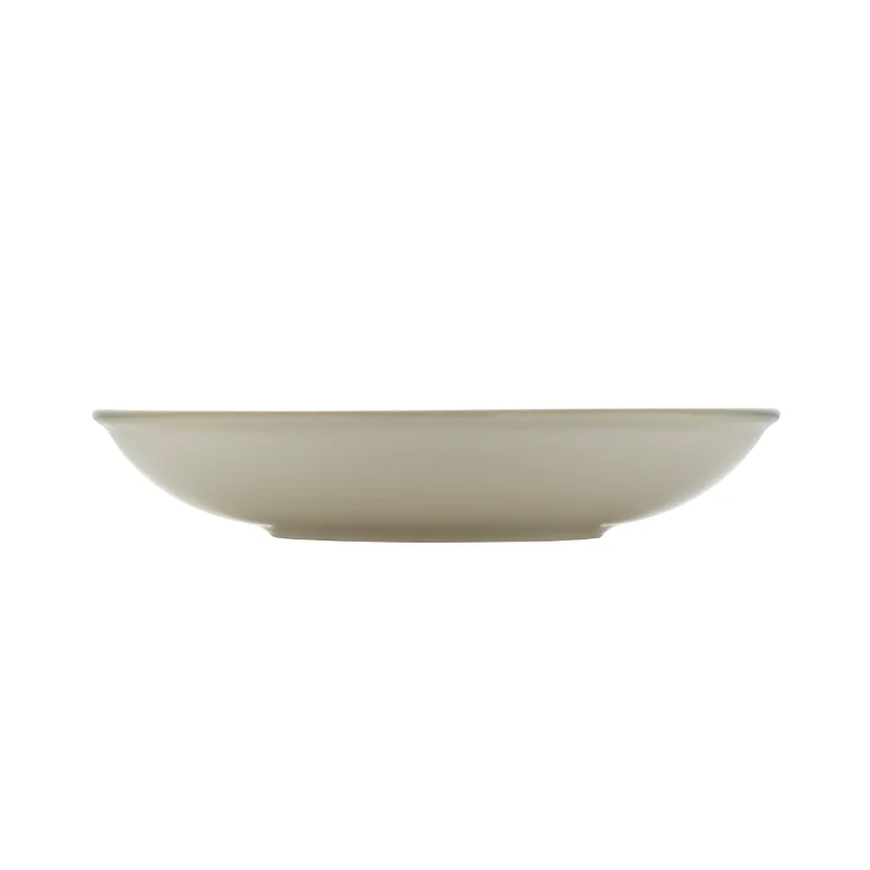 Libbey Round Plate 11.0"L x 11.0"W x 2.09"H deep coupe - Case of 6